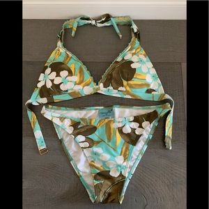 Letarte Hawaii: Hawaiian Print Bikini Size Medium